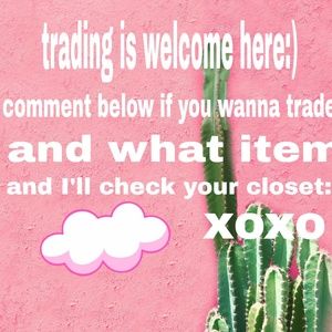 Trading is welcome!